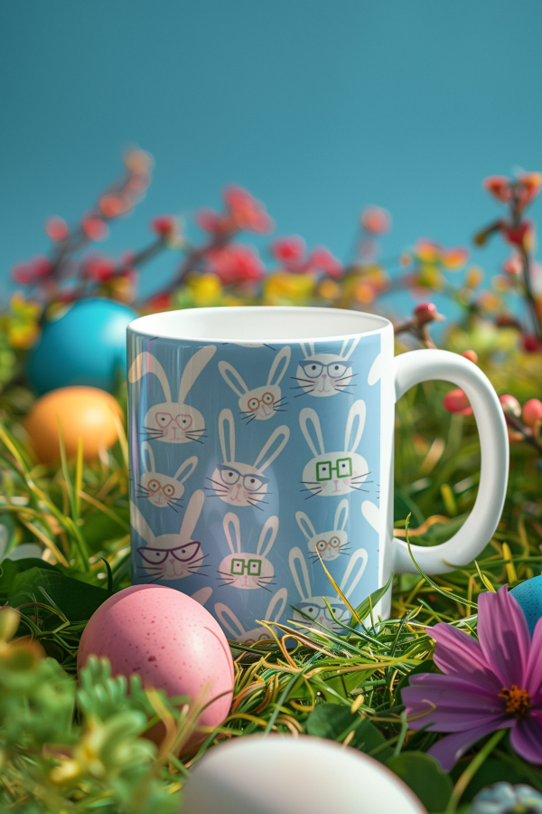 Caneca Coelhinhos Divertidos